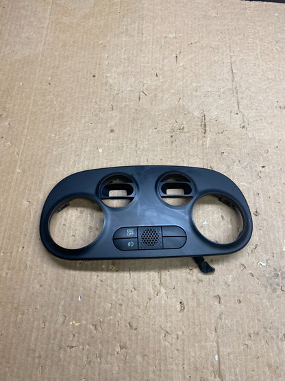 2014 to 2016 FIAT 500 Abarth Center Dash Trim HVAC Bezel Z42170