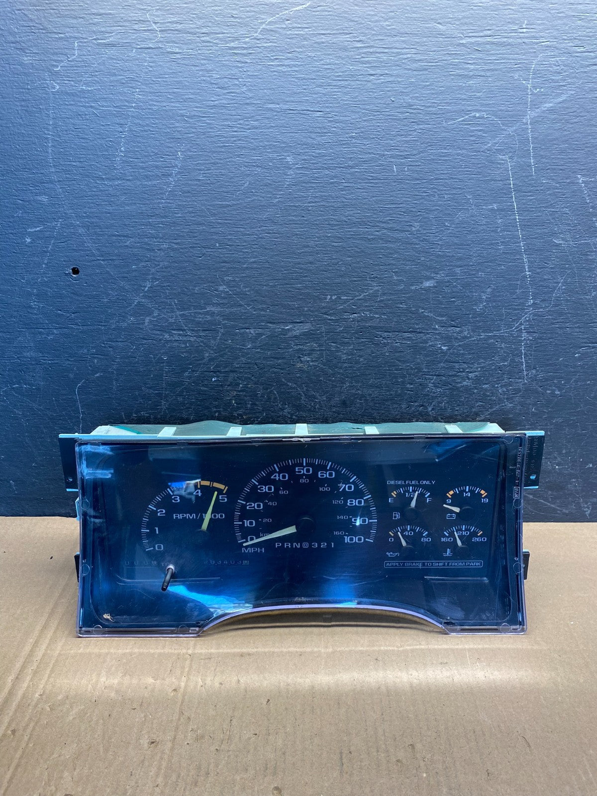 1995-1999 Silverado/Sierra/Yukon/Tahoe Speedometer Instrument Cluster AE7583 DG0