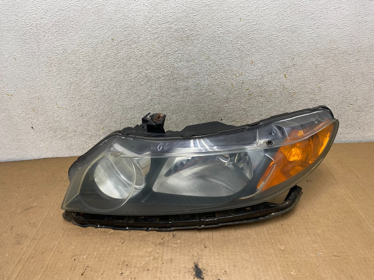 2006 2007 2008 Honda Civic Sedan Left Driver Headlight Halogen AI8935 DW0