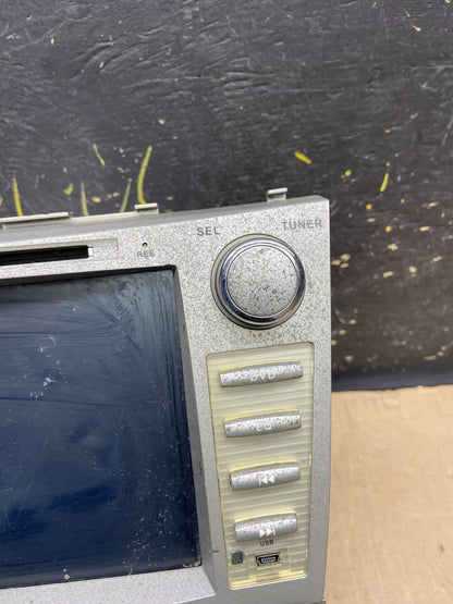 2007-2009 Toyota Camry Radio CD Player Screen Display Climate Control AB2014 DG1