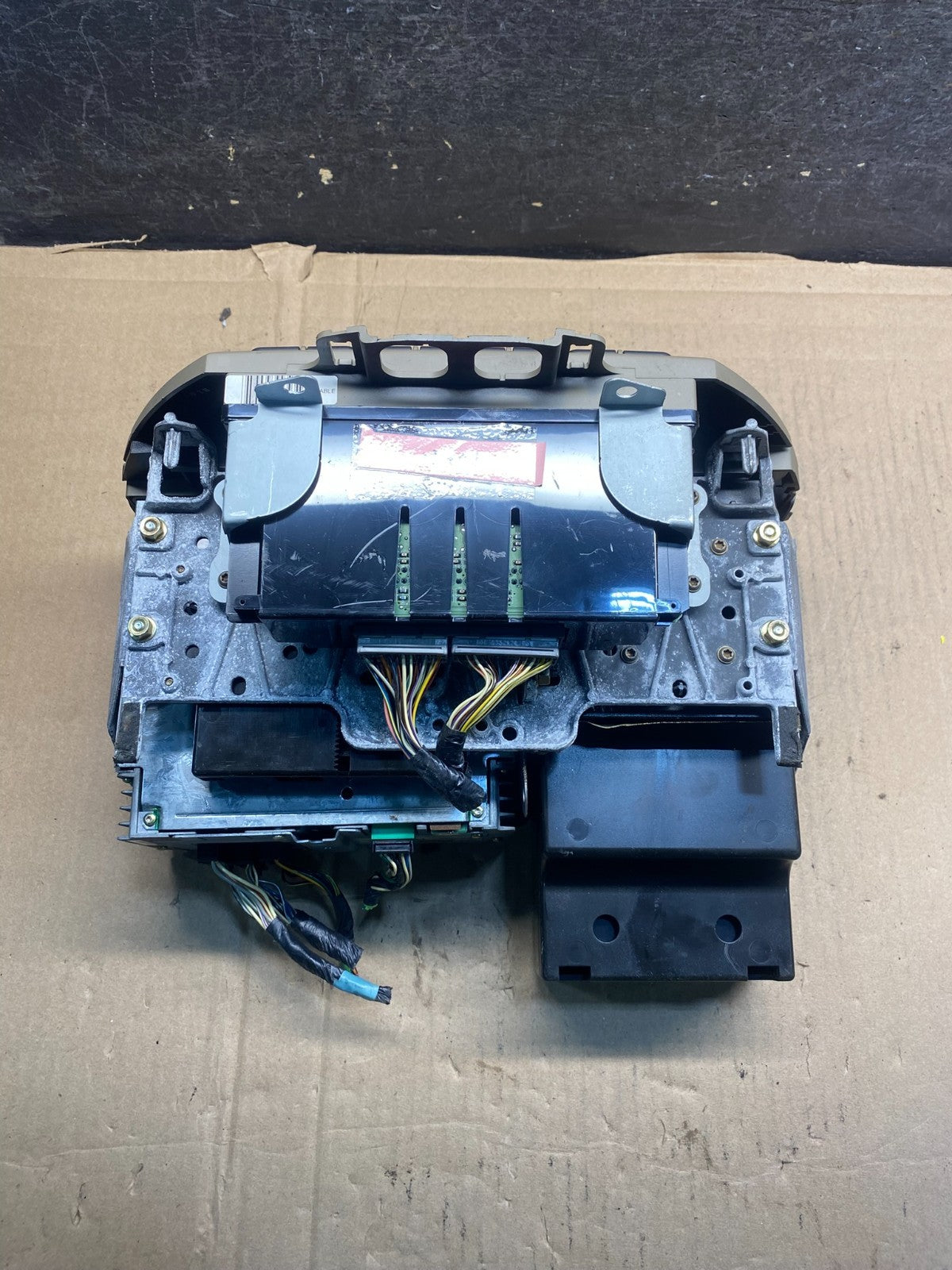 2000 - 2003 Jaguar S-Type Radio Stereo CD Player AM FM Climate Control aj0535 DG4