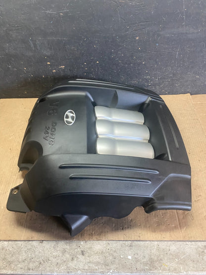 2001 - 2005 Hyundai Santa Fe 2.7L V6 Engine Motor Cover q5897 DG2