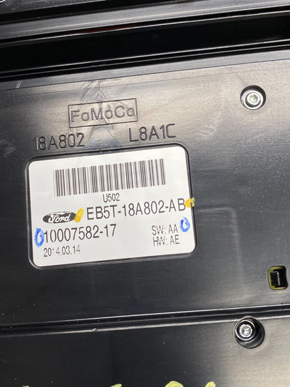 2014 2015 Ford Explorer Radio Climate Control Trim Bezel Panel AG6396 DG5
