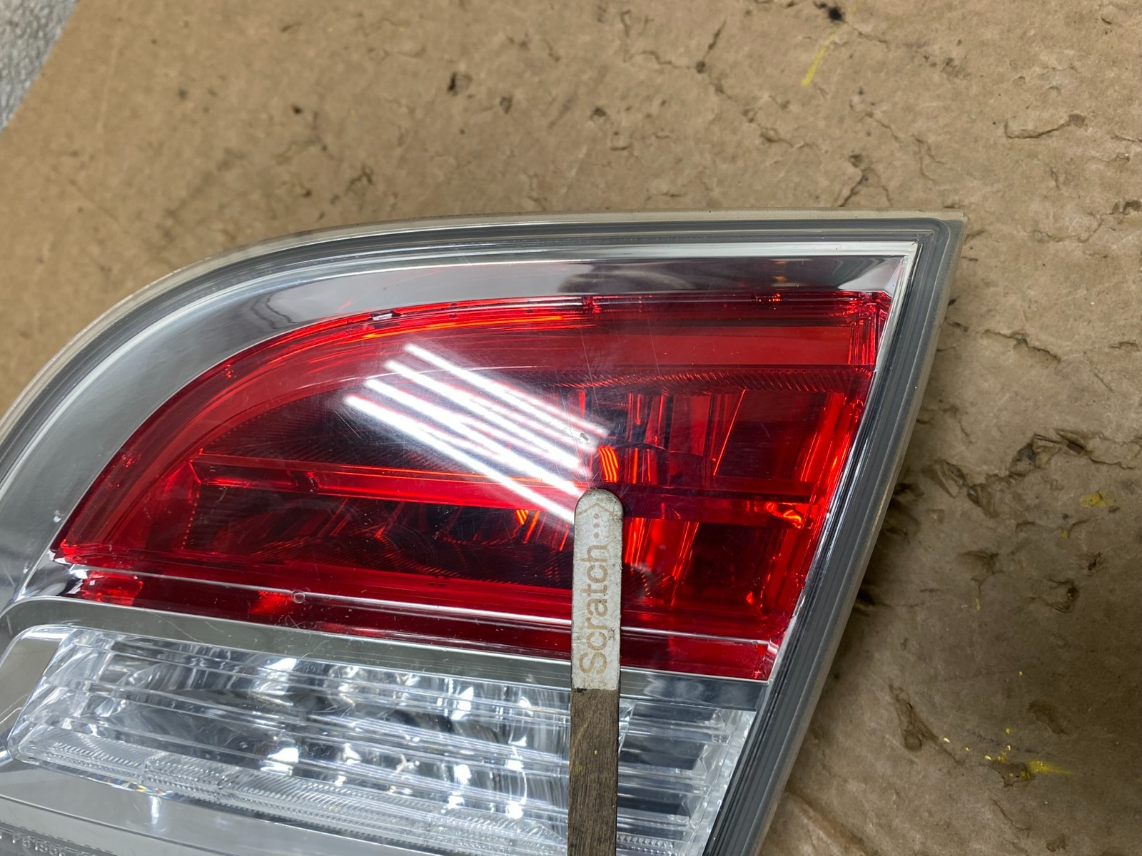 2007 2008 2009 Mazda Cx-9 Right Passenger Rh Side Inner Tail Light V0324 DW3