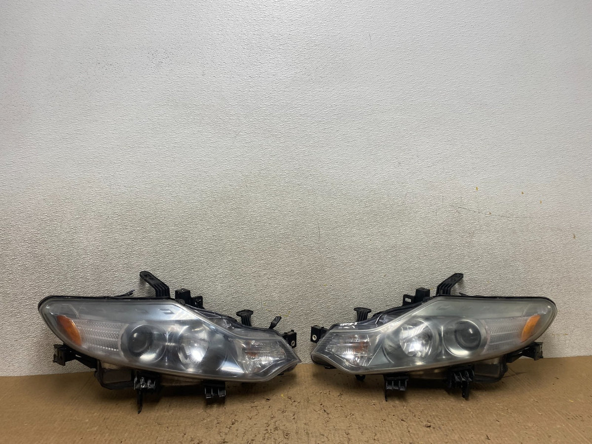 Halogen 2011 2012 2013 2014 Nissan Murano Headlights Left+Right Side W8294 DW0