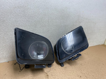 2005 to 2009 Ford Mustang Left+Right Set Side Black Halogen Headlight W2958 DW2