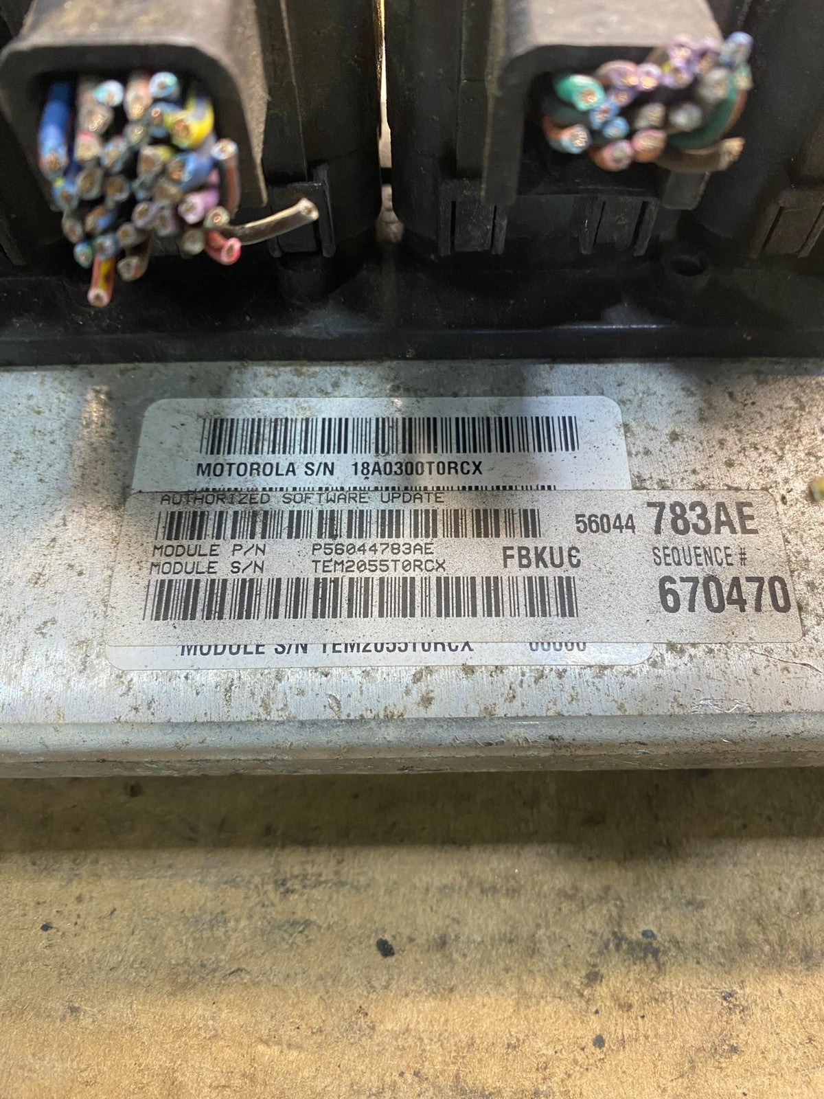 2006 Jeep Liberty 3.7L Engine Computer Module p56044783ae ECU ECM AA1714 DG4