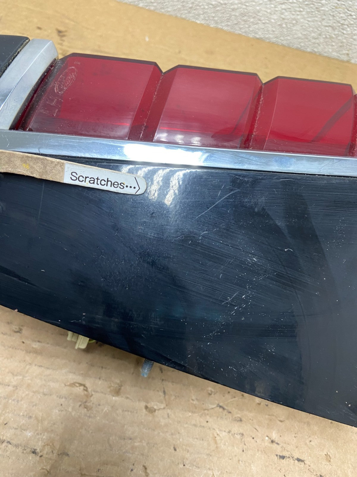 1980 to 1983 Lincoln Mark VI Left Driver LH Side Tail Light OEM AB5321 LK3