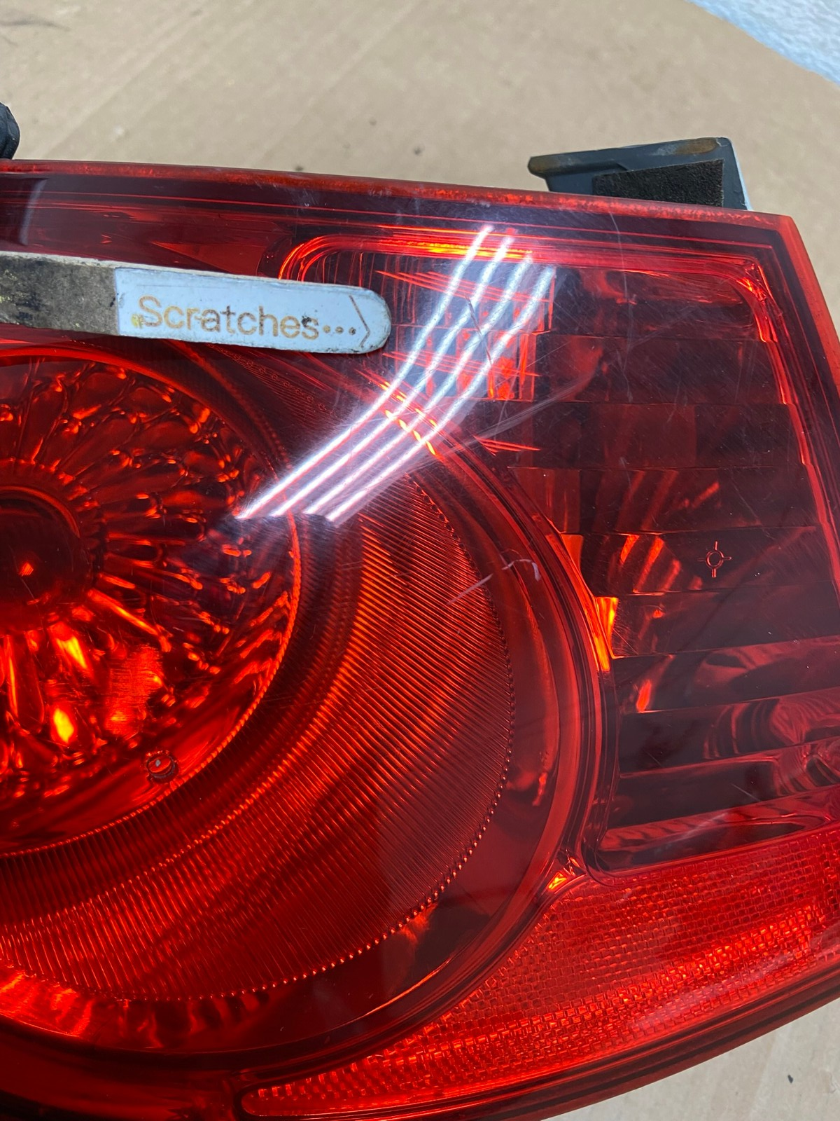 2007 to 2010 Hyundai Elantra Sedan Left Driver Side Tail Light AI8388 LK3