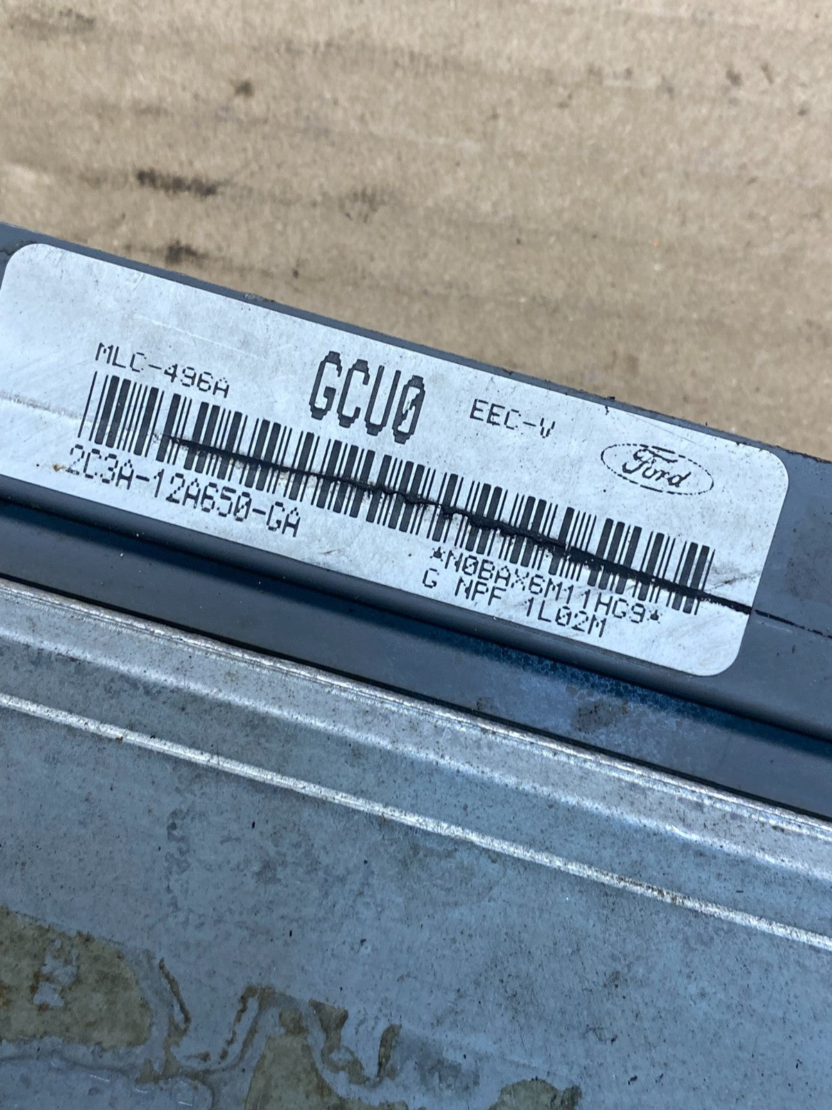2002 2003 Ford F250 F350 5.4L Engine Control Unit ECU Computer Module AH9633 DW2