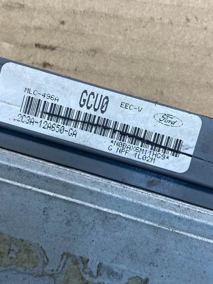 2002 2003 Ford F250 F350 5.4L Engine Control Unit ECU Computer Module AH9633 DW2