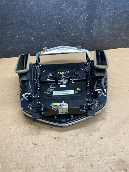 2010-2012 Cadillac SRX A/C Heater Radio Climate Control Panel Bezel OE AG8371 DG4