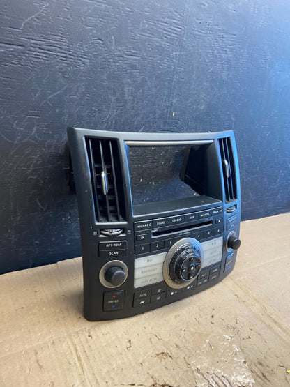 2006 - 2008 Infiniti FFX35 FX45 Radio Climate Control Panel Bezel AE1956 DG1