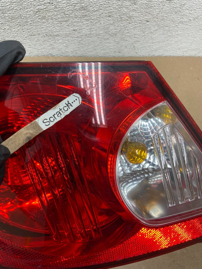 2008 Chrysler Sebring Convertible Left Driver LH Side Tail Light AG4695 GD3