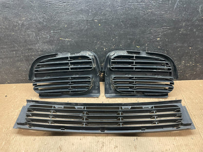 2008-2010 Porsche Cayenne Cover Lower Left Center Right Grille Trim Z3279 DG5