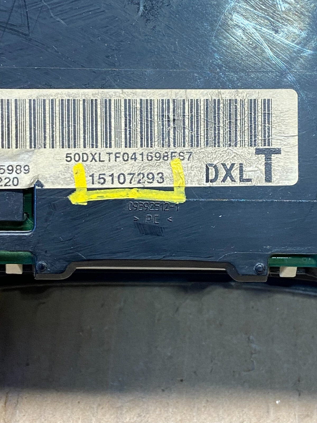 2004 to 2007 Chevrolet Express Speedometer Cluster Gauge F5030 PS7