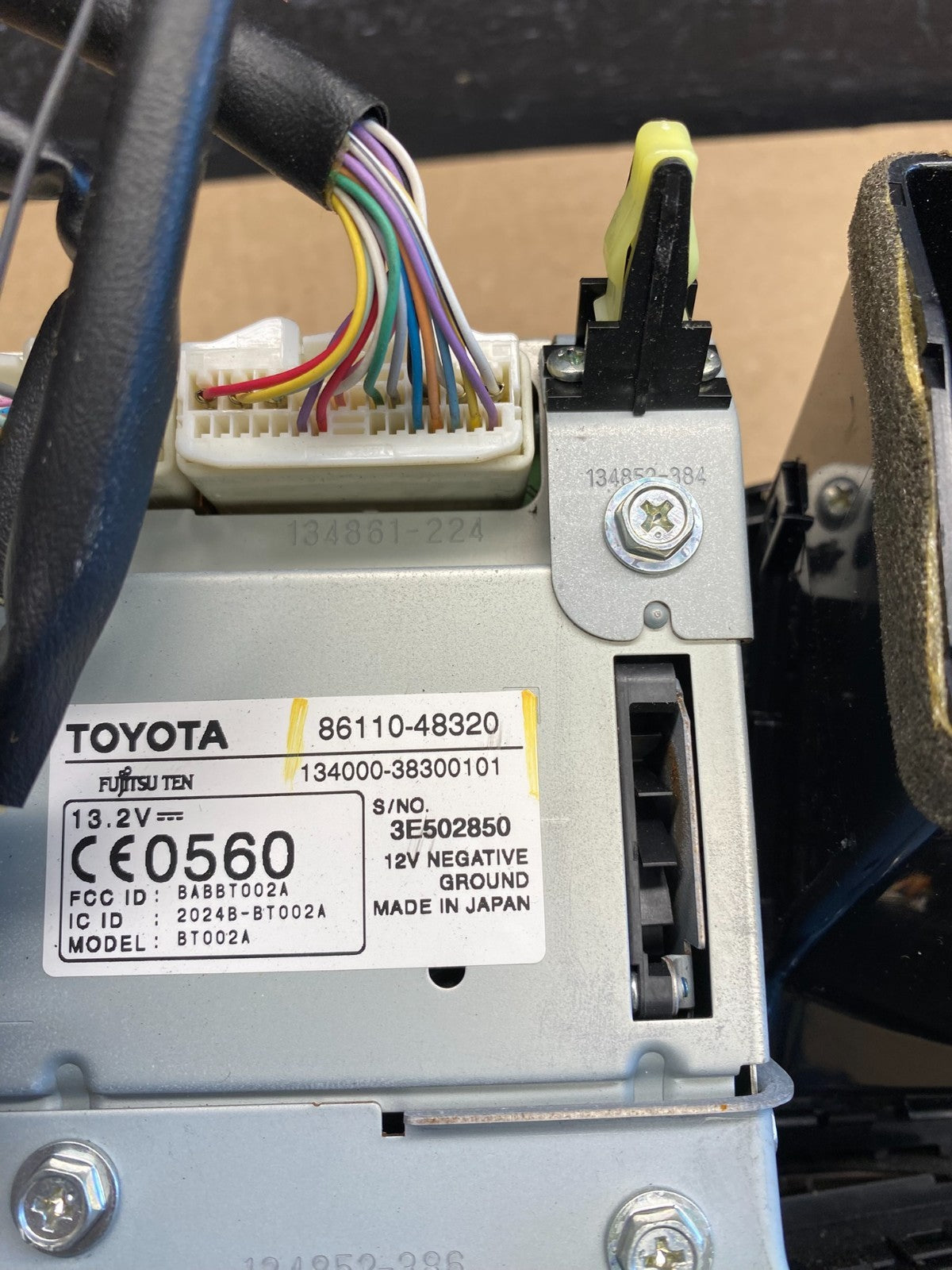 2007 2008 2009 Lexus RX350 Radio Casette AM-FM CD Player AC6702 DG6