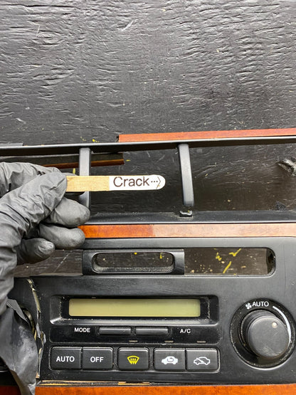 1996 to 2004 Acura RL Radio Climate Control Bezel Trim  OEM Z0004 DG3