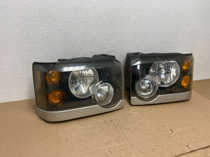 2003 - 2004 Land Rover Discovery Left+Right Set Halogen Headlights AE6028 DG2