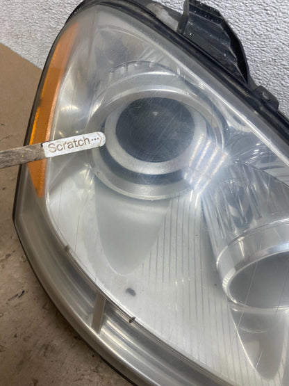 Halogen 2006-2009 Mercedes-Benz ML Class Right Passenger Headlight R8378 DW3