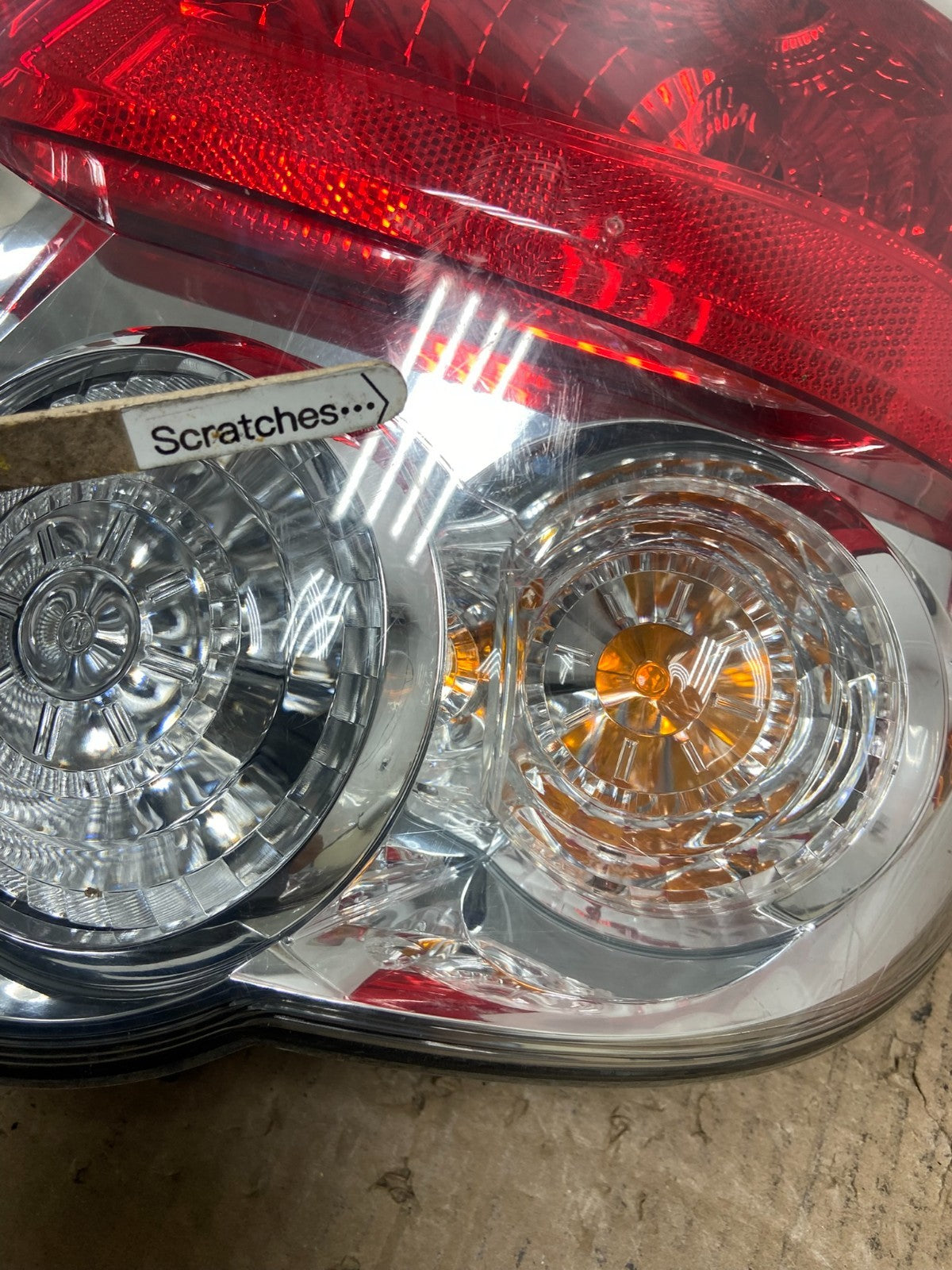 2006 to 2007 Subaru Impreza Wagon Right Passenger Tail Light AC5501 DG3