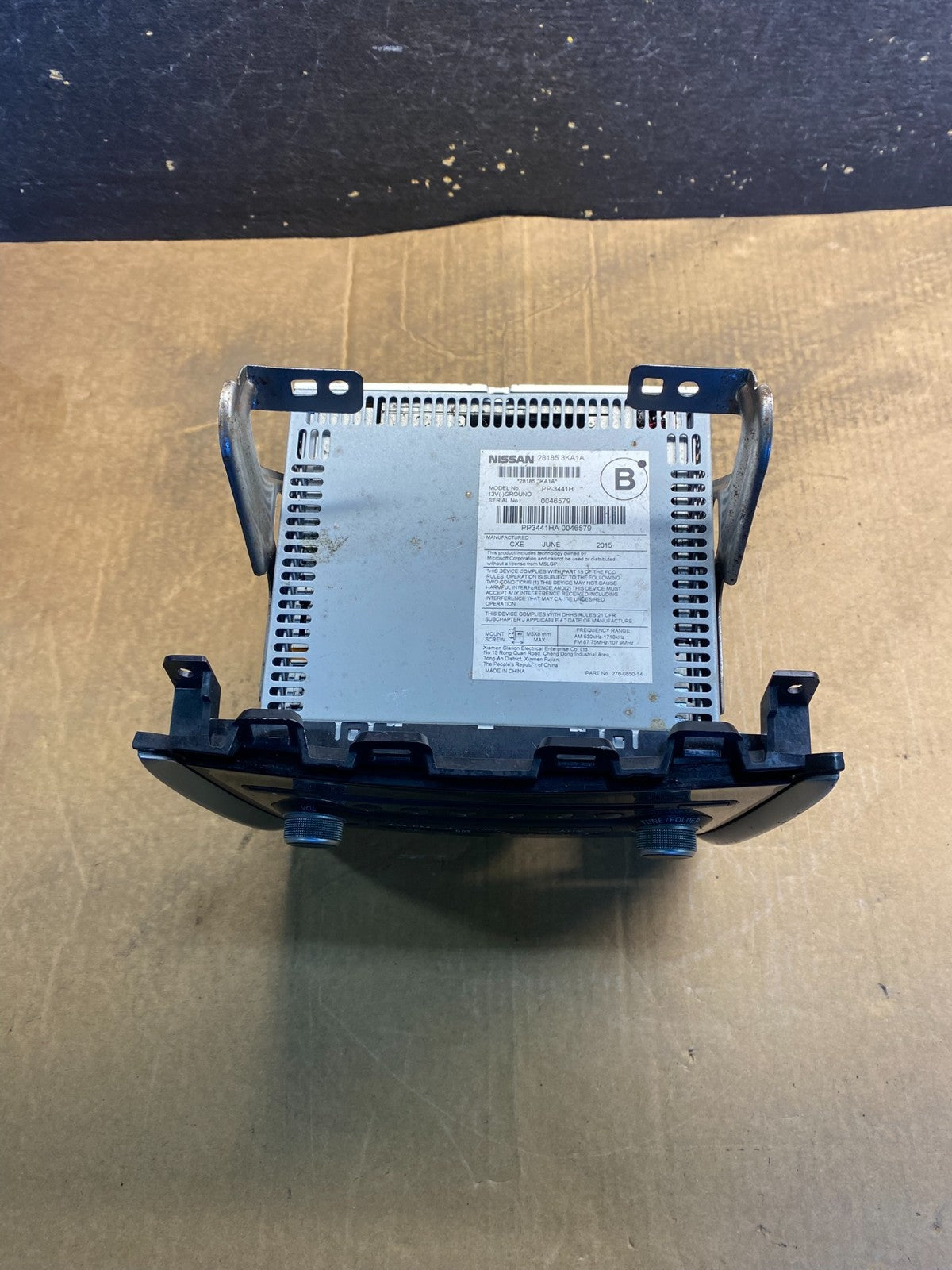 2013 to 2016 Nissan Pathfinder Radio Temperature Climate Control OEM AA3041 DG3
