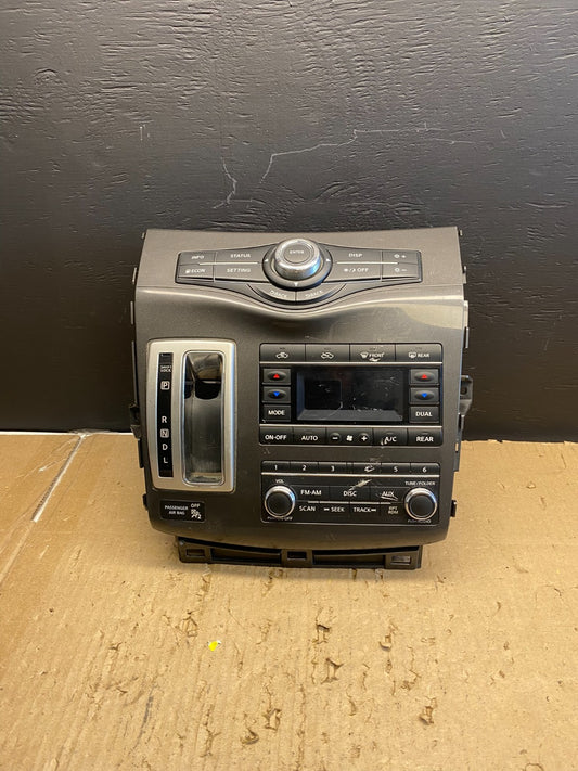 2011 to 2017 Nissan Quest Shifter Climate Control Panel Bezel Oem AB5682 DG0