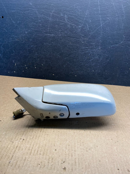 1988 to 1994 BMW 740I 735I Left Driver Power White Door Mirror AH19273
