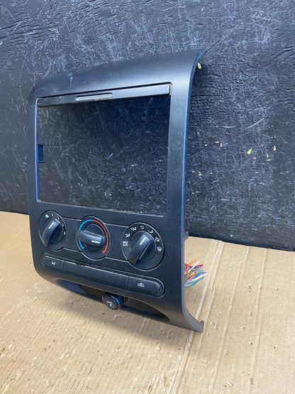 2004 to 2008 Ford F150 Radio Climate Dash Bezel Surround Black AE4090 DG2
