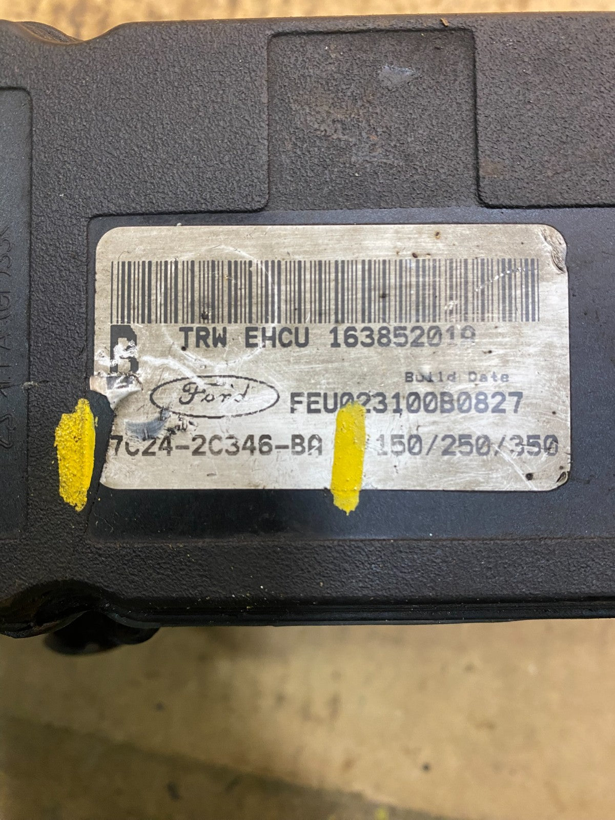 2009 2010 Ford E250 E350 Econoline Anti-Lock ABS Antilock Brake Pump Z2414 DG7