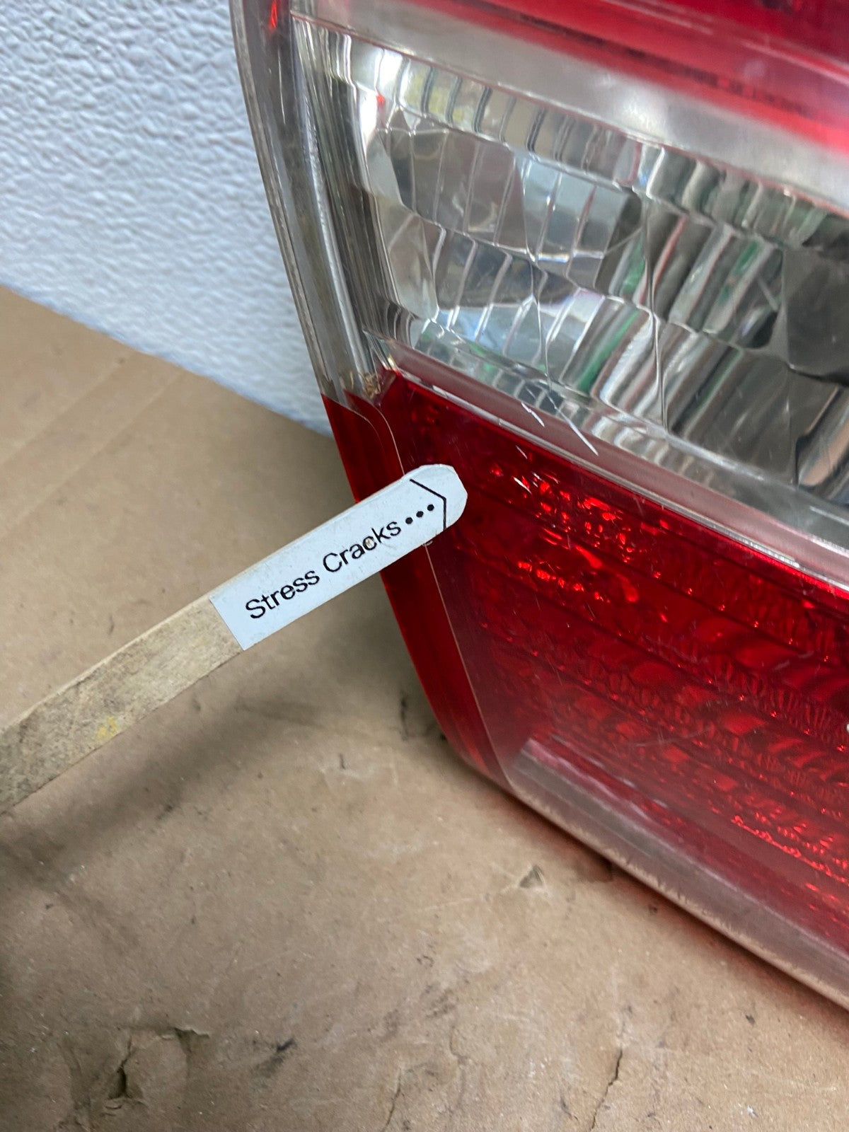 2007 2008 2009 Toyota Camry Left Driver Tail Light Trunk Lid inner OEM AB6940 LK4