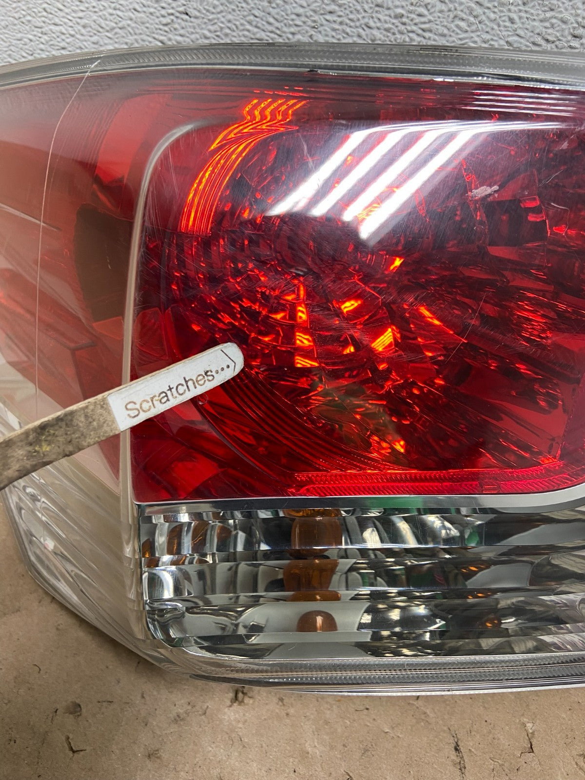2008 to 2012 Honda Accord Sedan Tail light Left Driver LH Side AG43193