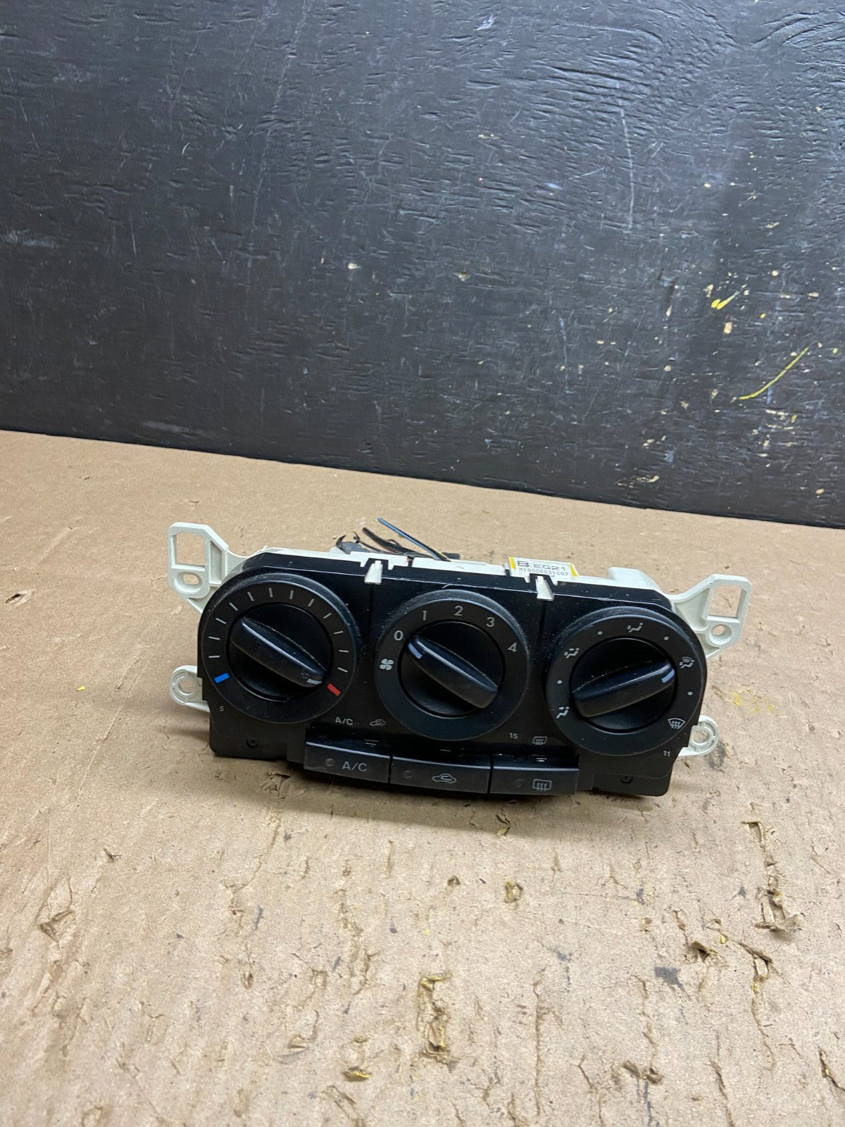 2007 2008 2009 Mazda CX-7 Climate Control Panel Hvac Heater t6129 DG0