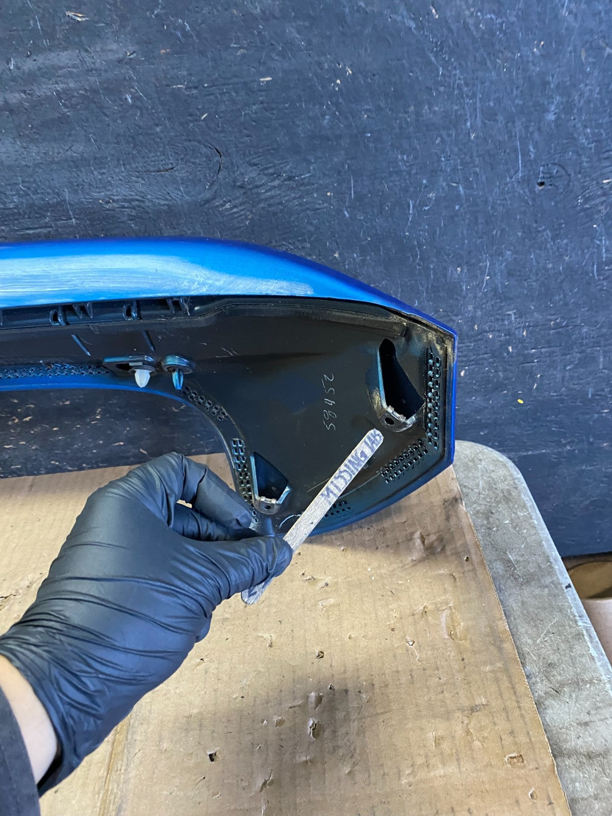 2011 to 2013 Ford Fiesta 5 Hatchback Rear Trunk Spoiler Oem S8690 DG11