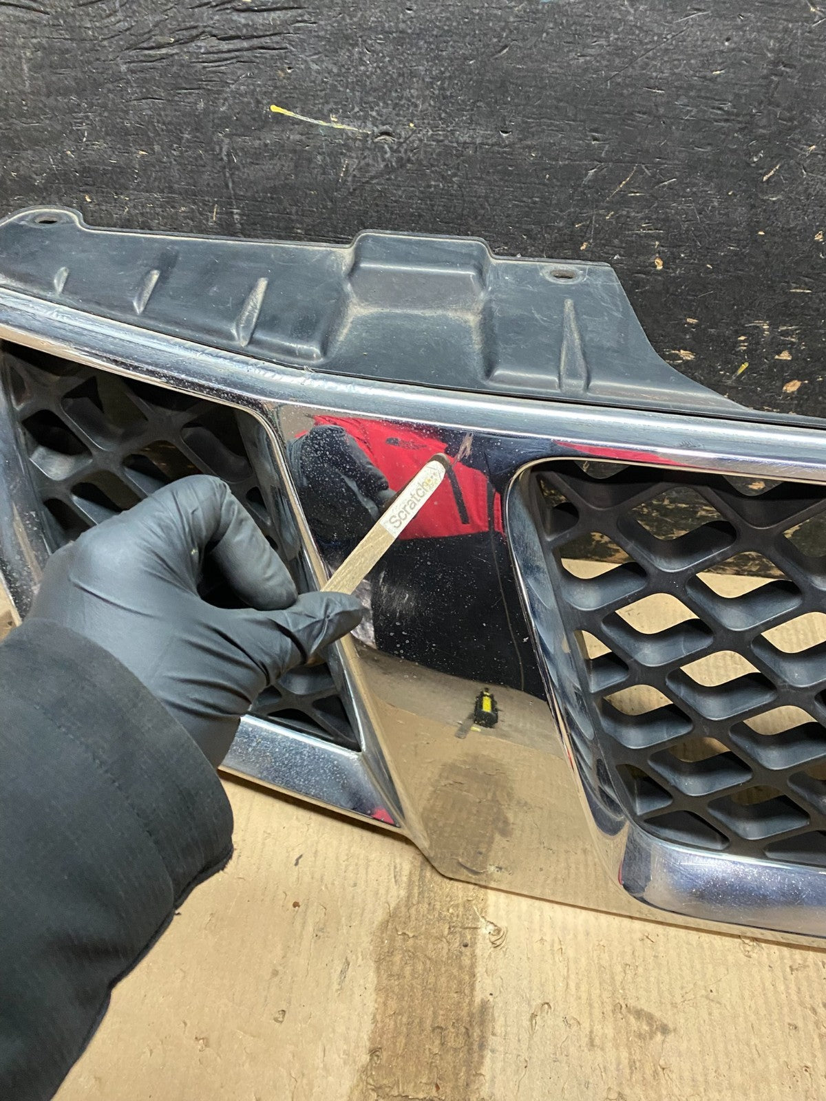 2005 2006 2007 Nissan Pathfinder Chrome Front Upper Grill Grille Oem X3399  DG4