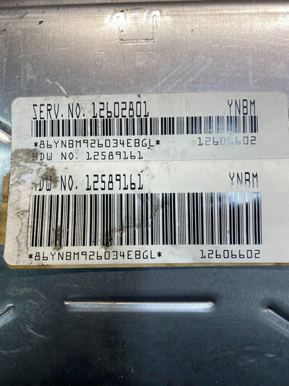 2005 Chevrolet Astro Ecu Engine Control Module Unit Ecm ab2738 DG2