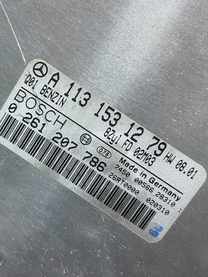 2003 2006 Mercedes R230 SL500 ECU ECM Engine Control Module AH7204 DW2