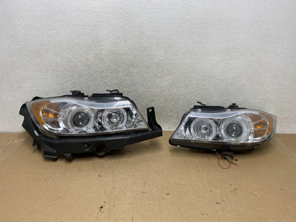 2006 to 2008 BMW 3-Series Sedan E90 Left+Right Set Side LED Headlights AH5767 DG0