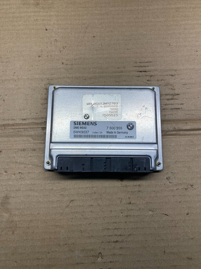 1999 - 2000 BMW 323i ECM ECU Engine Computer 7500255 AH9637 DW0