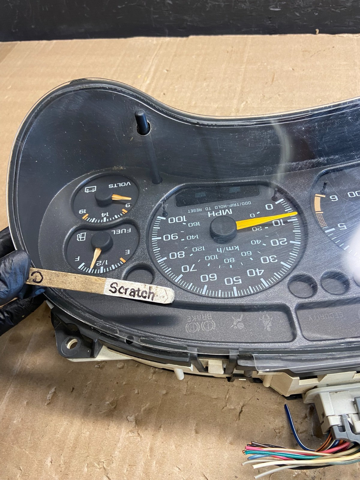 2000 2005 Chevrolet S10 Blazer Cluster Gauge Speedometer AE1778 DG4