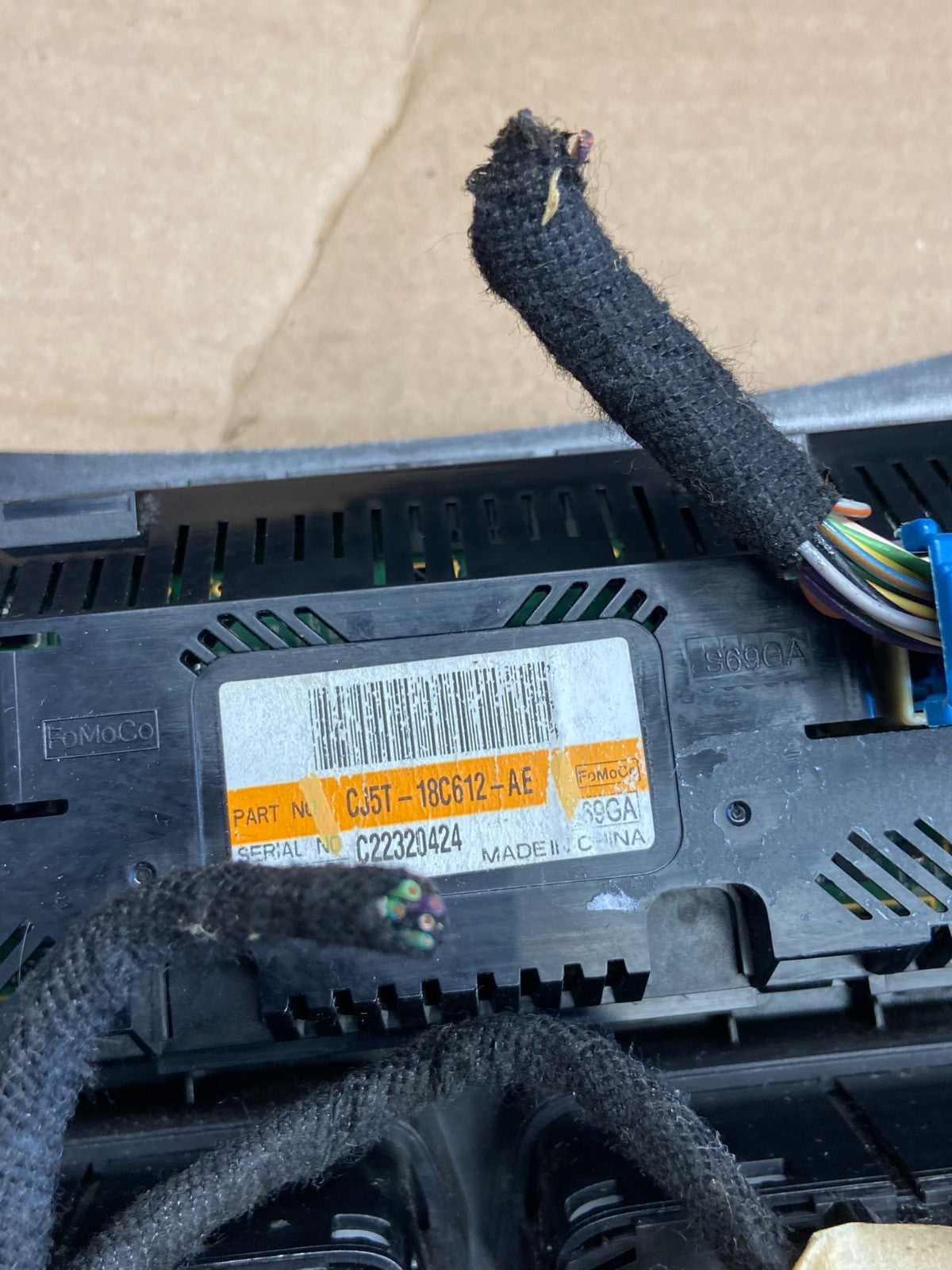 2013 2014 2015 Ford Escape Ac Heater Climate Control Temperature AF1770 DG6