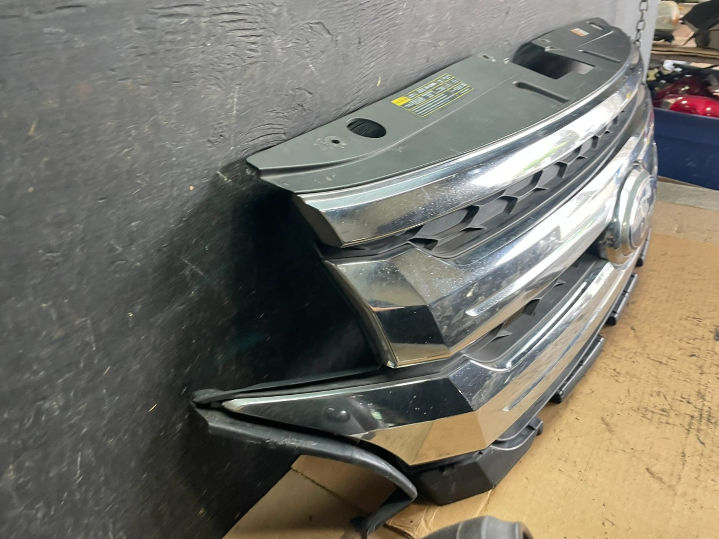 2011 2012 2013 Ford Edge Front Upper Chrome Grille Grill Oem q9917 DG2