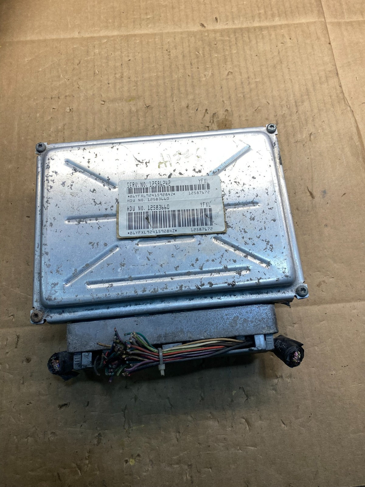2005 Chevrolet Astro Ecu Engine Control Module Unit Ecm 12586242 AI7761 DG0