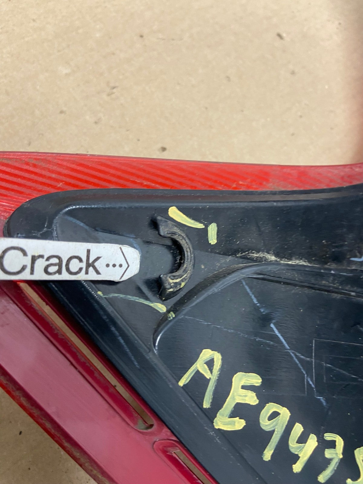 2014 - 2019 Nissan Versa Note Hatchback Right Passenger Tail Light AE9475 LK4