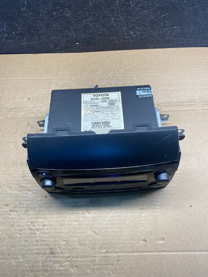 2004 to 2010 Toyota Sienna AM FM CD WMA Mp3 Radio Receiver AD6559 DG3