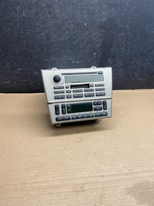 2003 to 2006 Lincoln LS Radio CD Dual Climate Control Panel AH1413 DG0