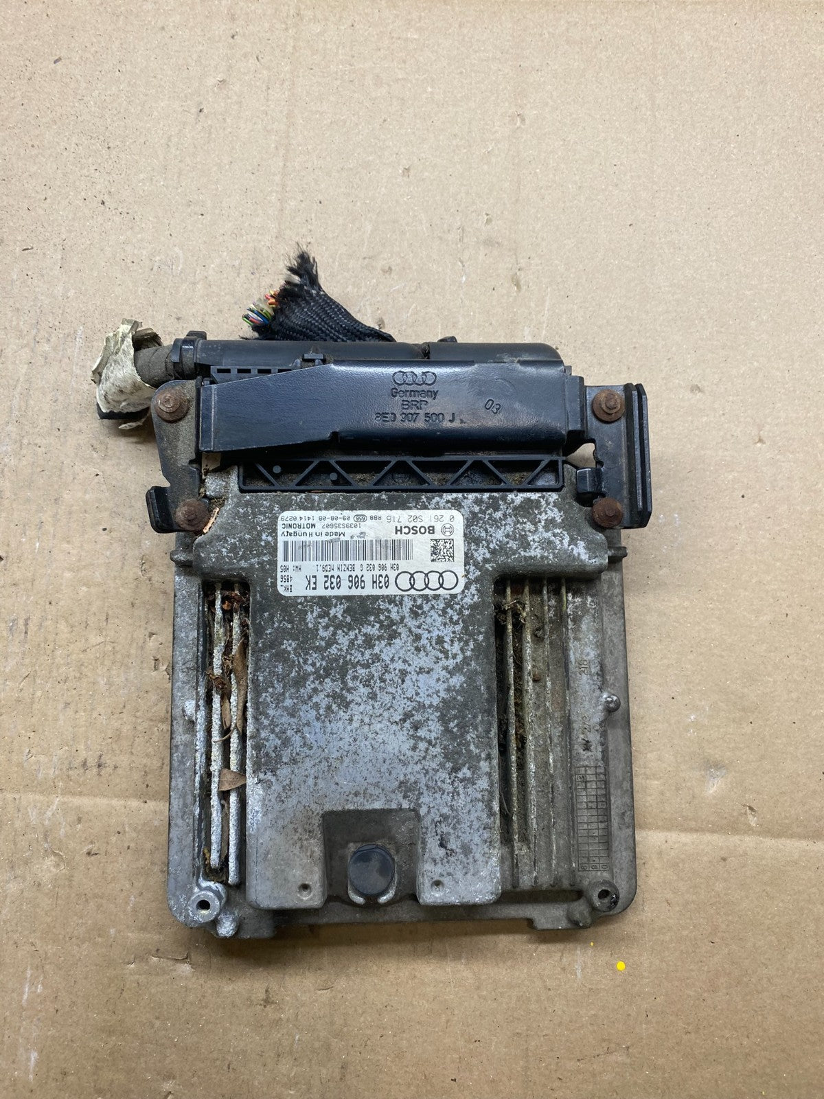 2009 Audi Q7 Engine Computer Ecu Pcm ECM Module 03h906032ek R4015 DG0