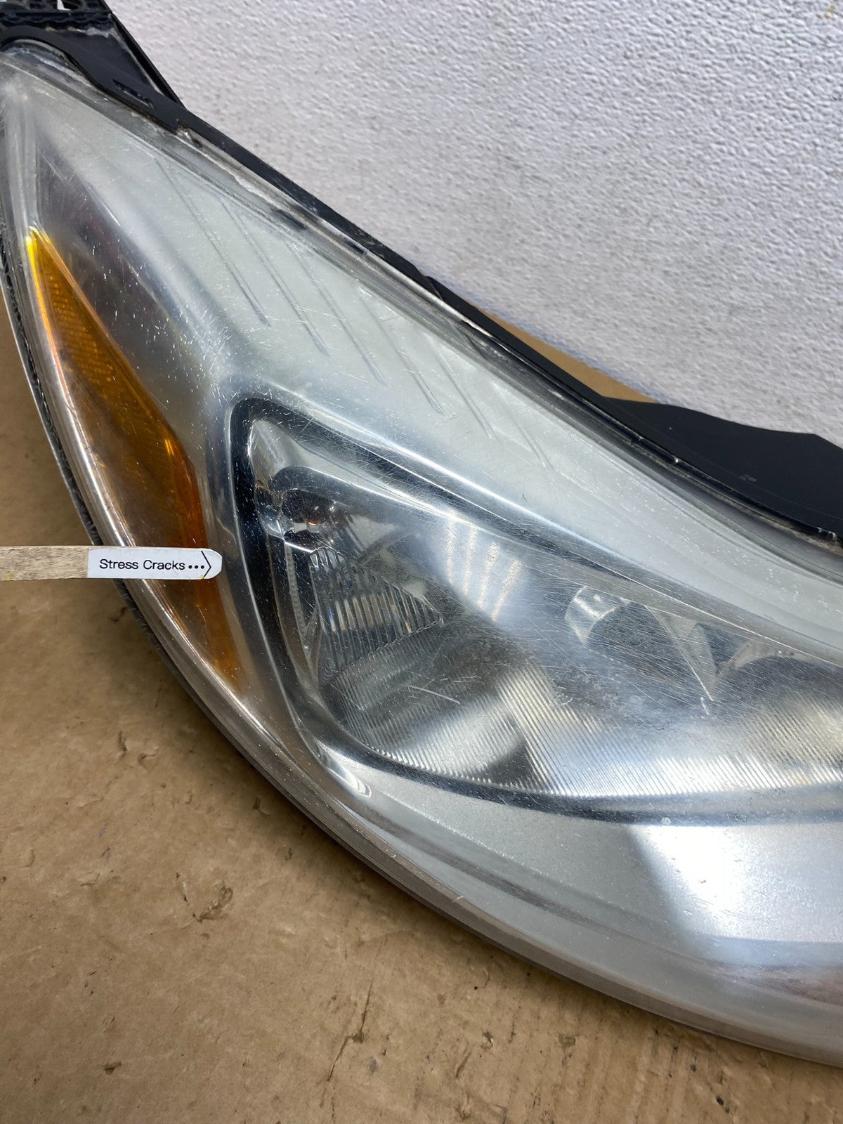 2012 2013 2014 Ford Focus Right Passenger Rh Side Headlight AC7734 DW4