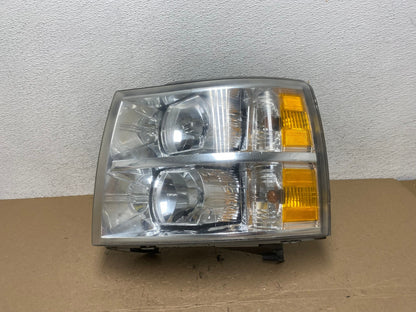 2007 to 2014 Chevrolet Silverado Left Driver Lh Side Headlight AF4575 LK0