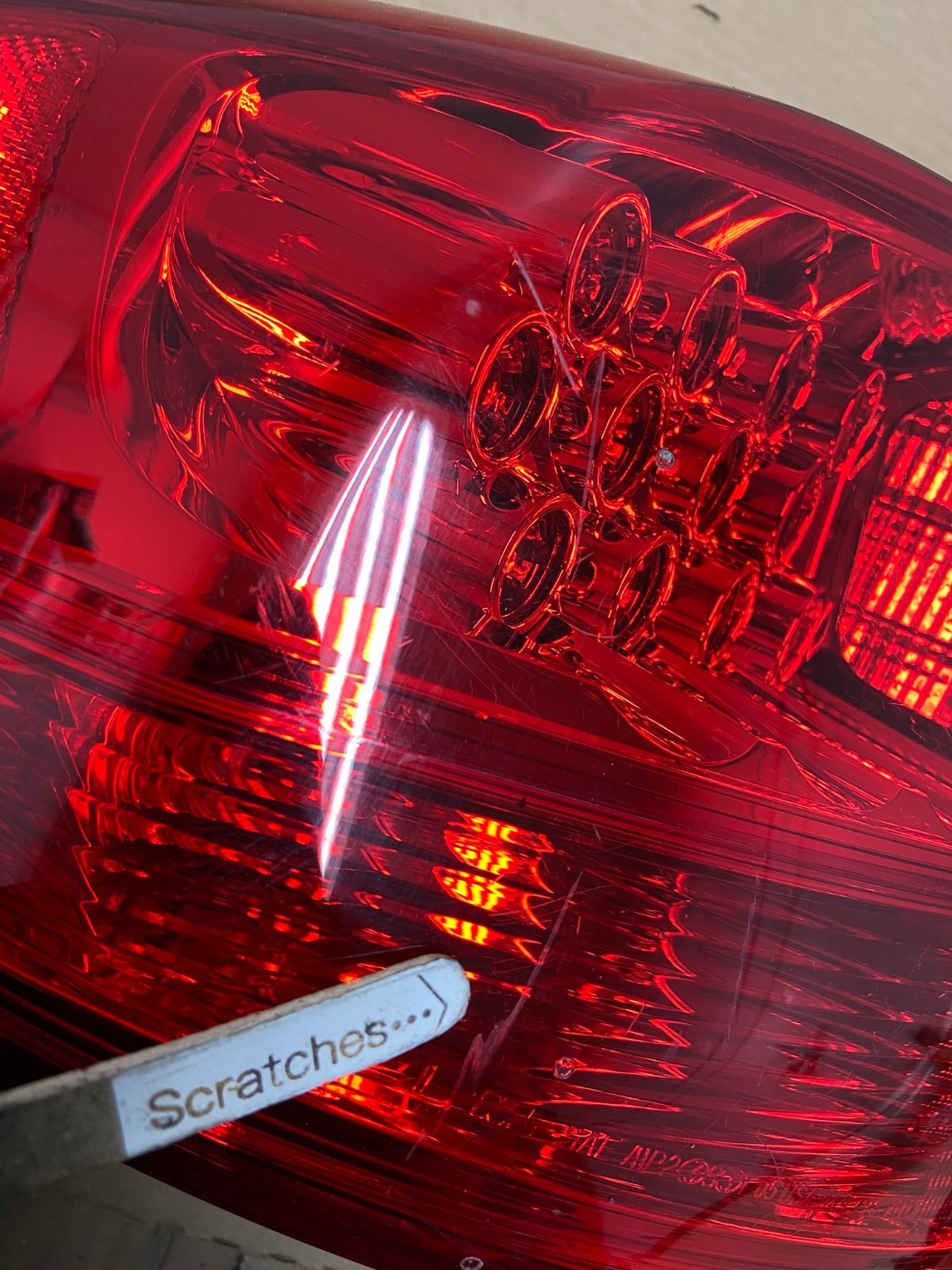 2007 2008 2009 Acura Mdx Left Driver Lh Side Tail Light AG8100 LK3